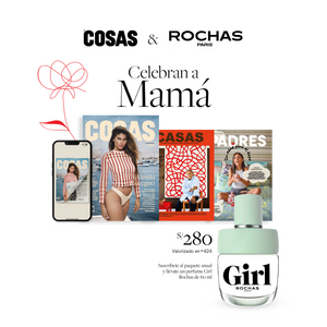 Suscripción Anual COSAS + Perfume Girl Rochas de 60 ml