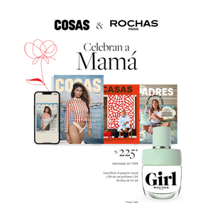 Suscripción Anual COSAS + Perfume Girl Rochas de 60 ml